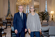 Entretien avec Mme Françoise Nyssen, Ministre de la Culture