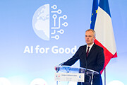 Ouverture de l’événement « IA for good» organisé par Cédric Villani