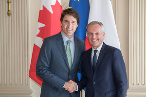 Accueil de Justin Trudeau, Premier ministre du Canada
