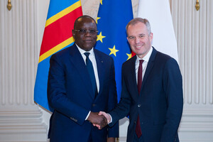 Entretien avec M. Aubin Minaku Ndjalandjoko, Président de l’Assemblée nationale de la République démocratique du Congo