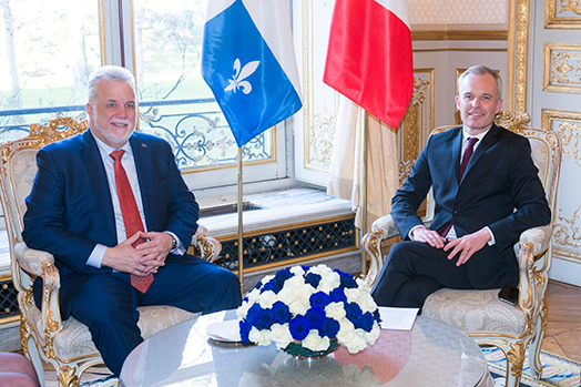 Entretien avec M. Philippe Couillard, Premier ministre du Québec
