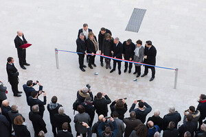 Inauguration de la Cour d’Honneur du Palais Bourbon