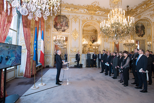  Inauguration de la Cour d’Honneur du Palais Bourbon